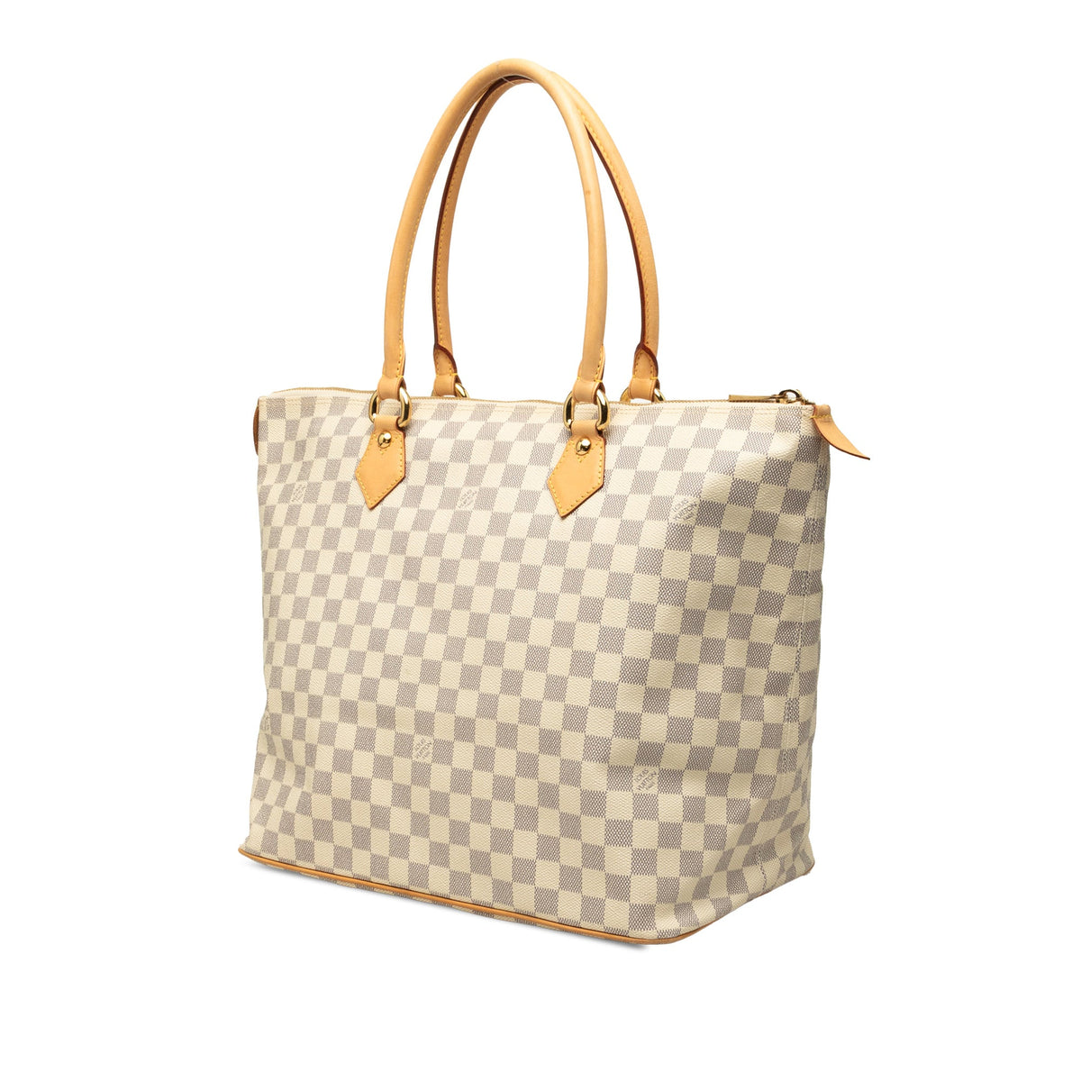Louis Vuitton Damier Azur Saleya GM — White