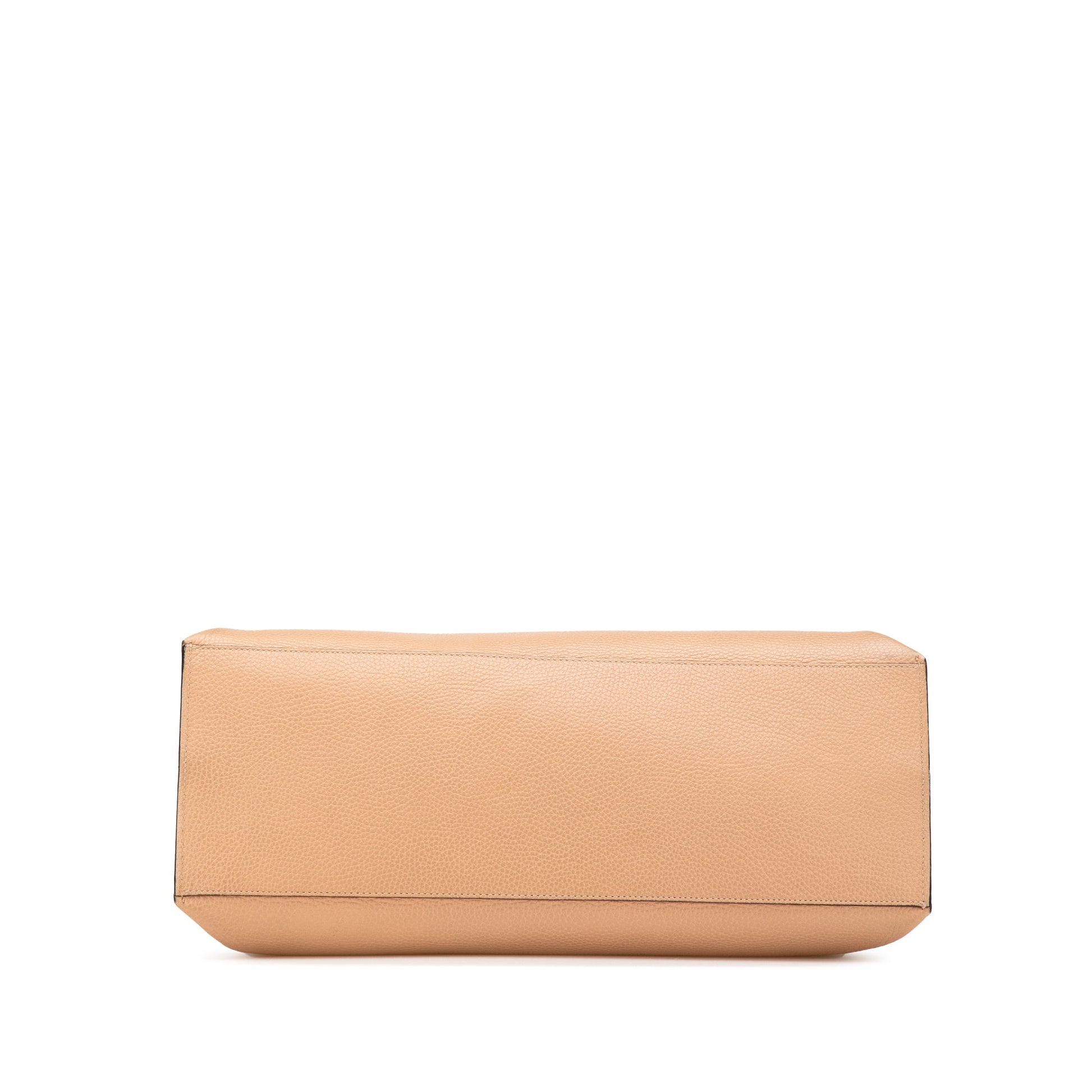 Gucci Large Leather Bamboo Daily Satchel