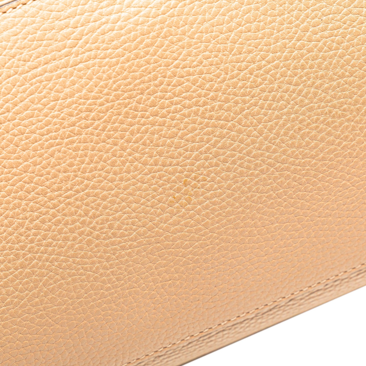 Gucci Large Leather Bamboo Daily Satchel