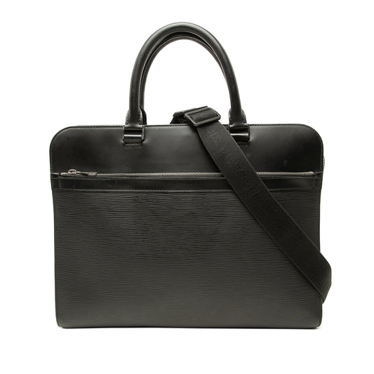 Louis Vuitton Epi Bassano GM — Black