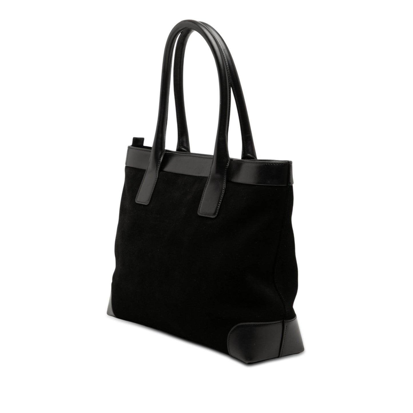 Gucci Suede Web Tote