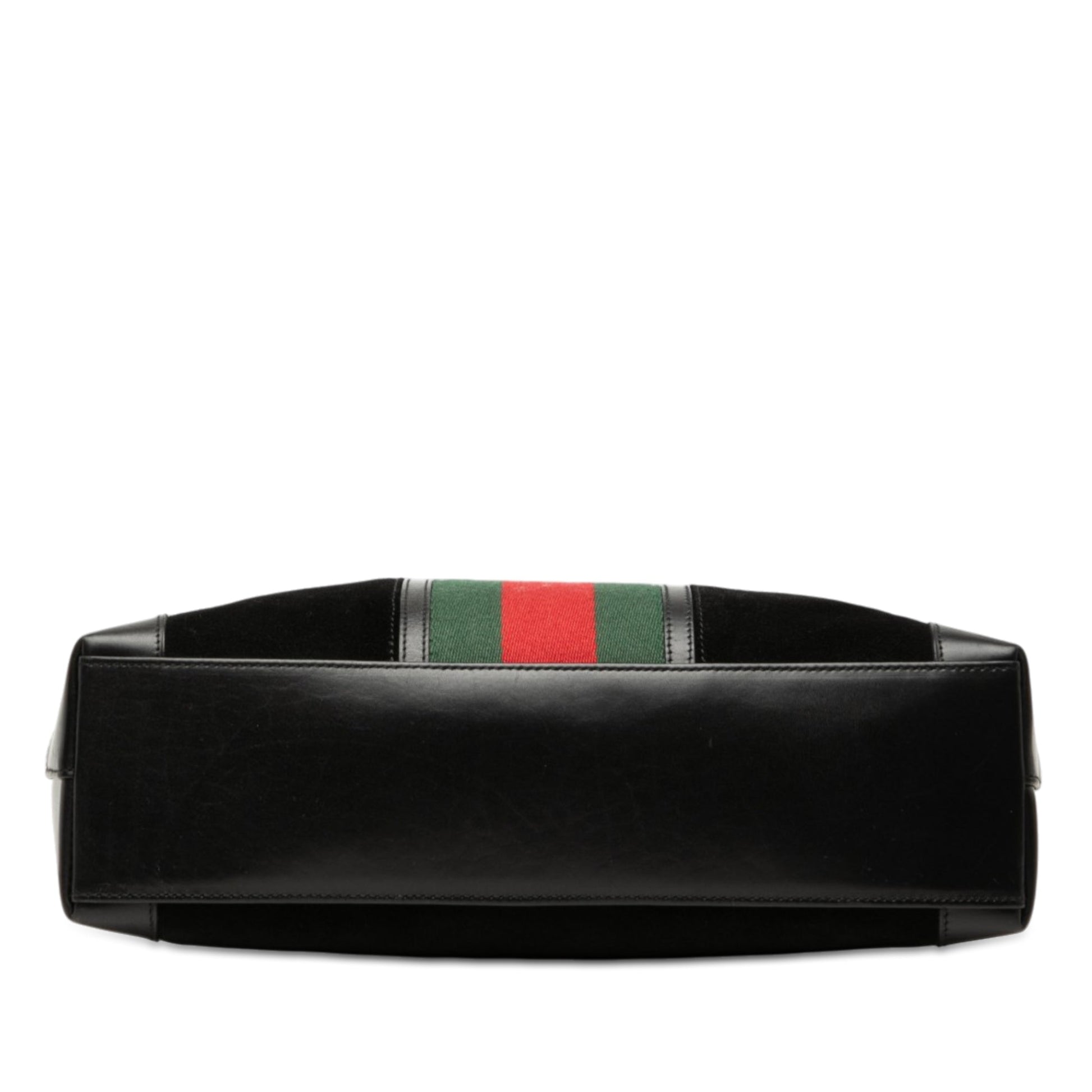 Gucci Suede Web Tote