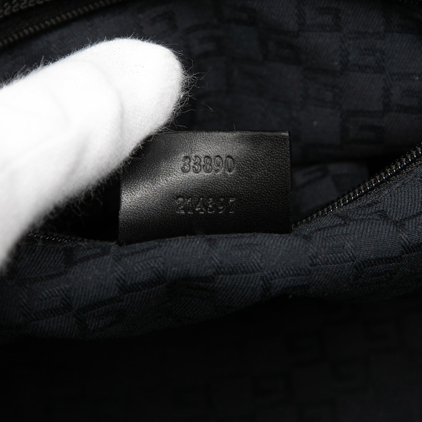 Gucci Suede Web Tote