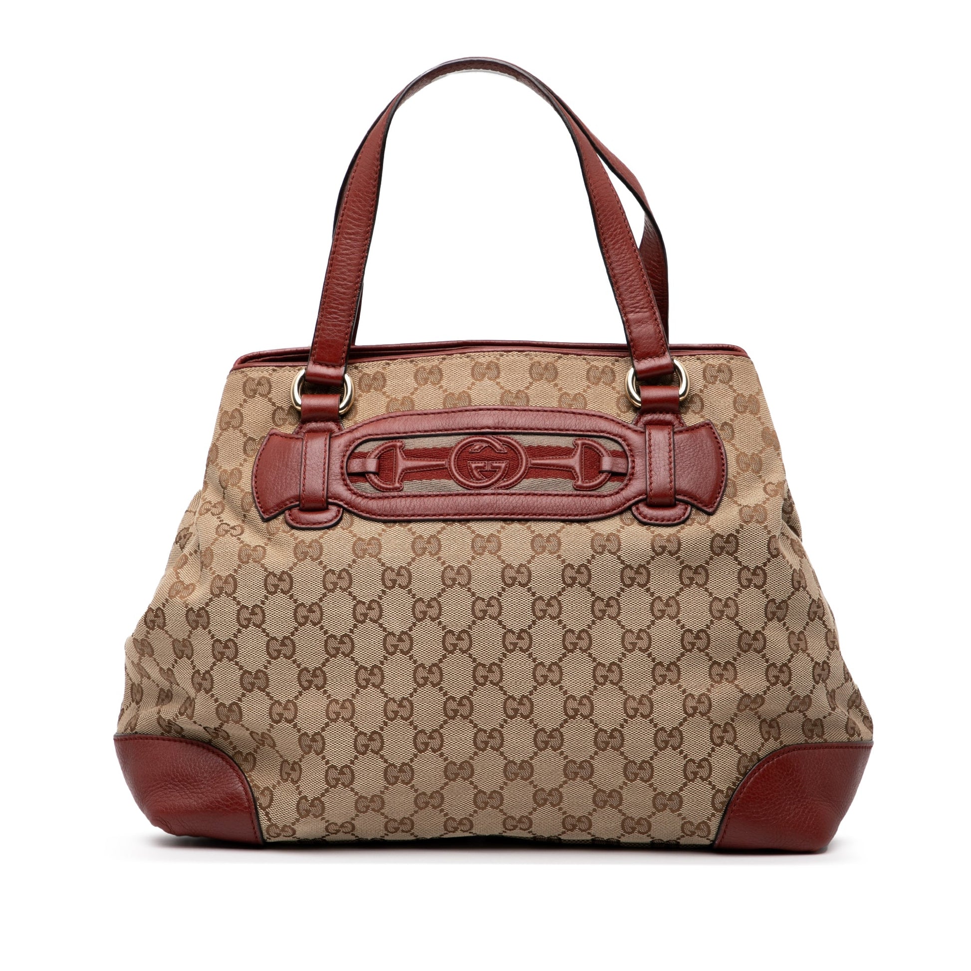 Gucci GG Canvas Web Dressage Tote