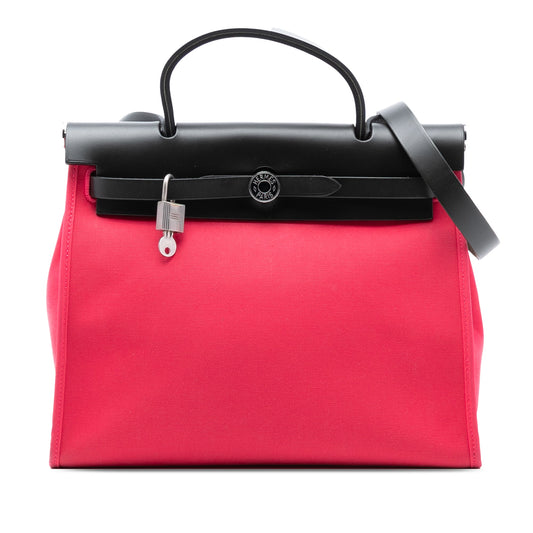 Hermès Toile Herbag Zip 31