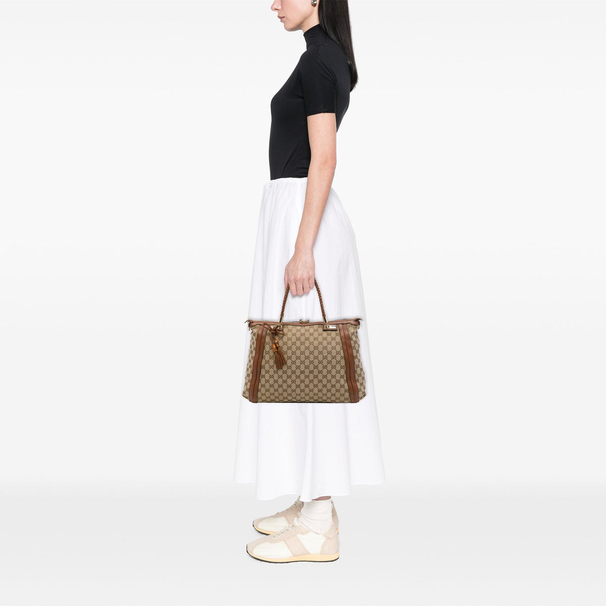 Gucci GG Canvas Bella Convertible Tote