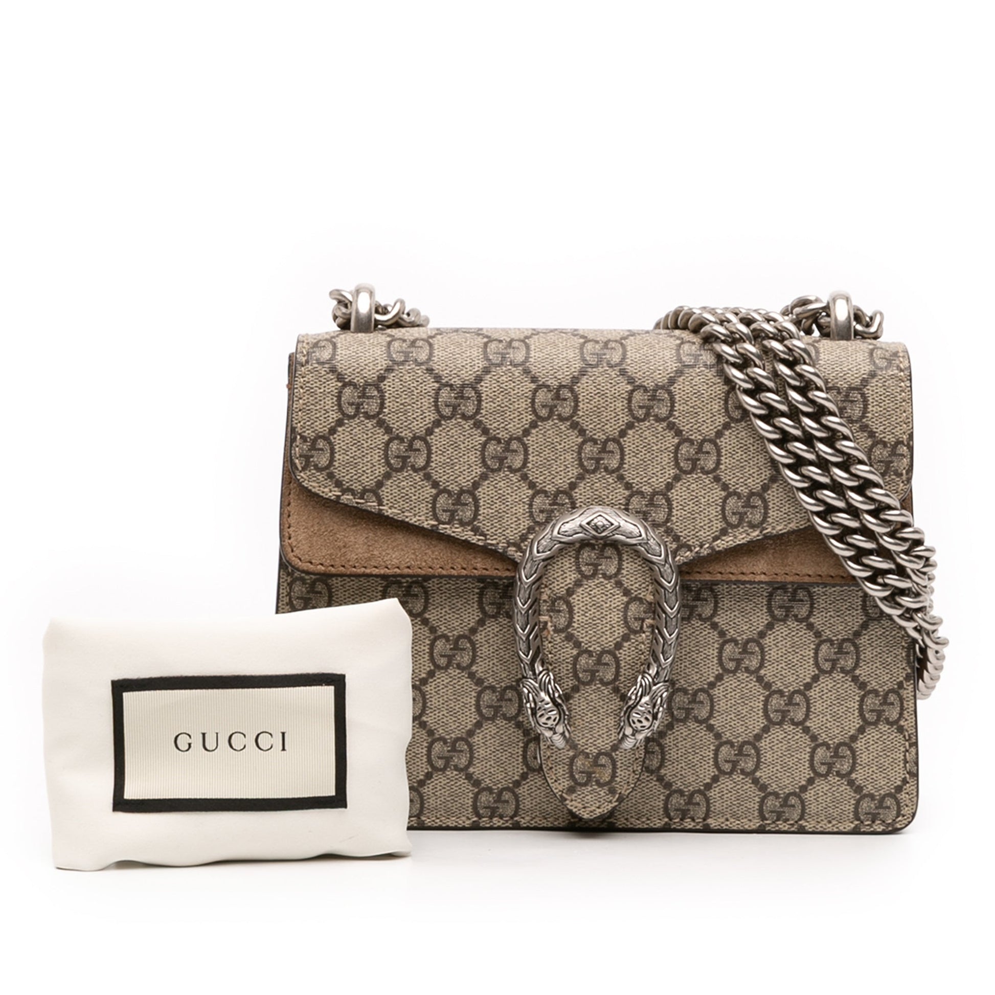 Gucci Small GG Supreme Dionysus Crossbody