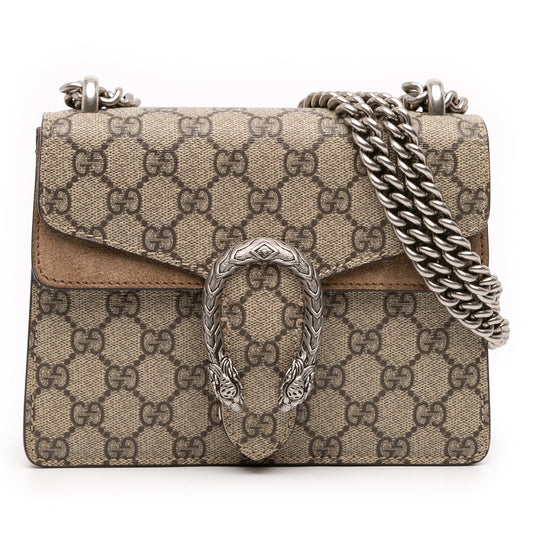 Gucci Small GG Supreme Dionysus Crossbody