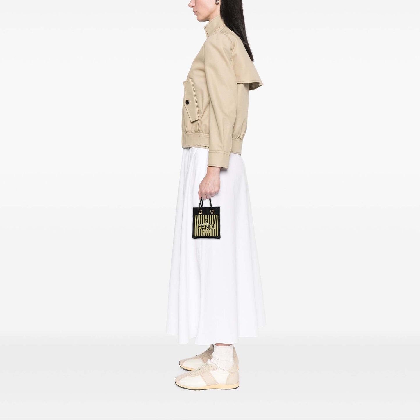 Fendi Mini Leather Fazzuolo Handbag