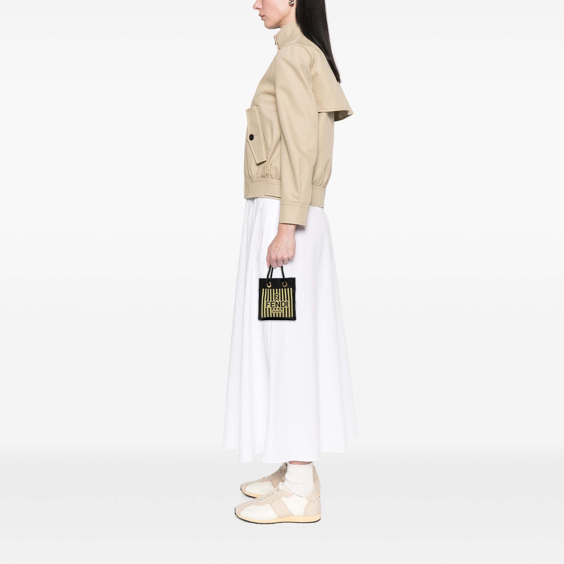 Fendi Mini Leather Fazzuolo Handbag