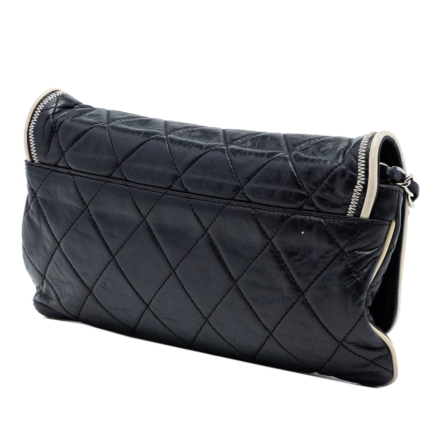Chanel Quilted Lambskin Reissue East West Flap