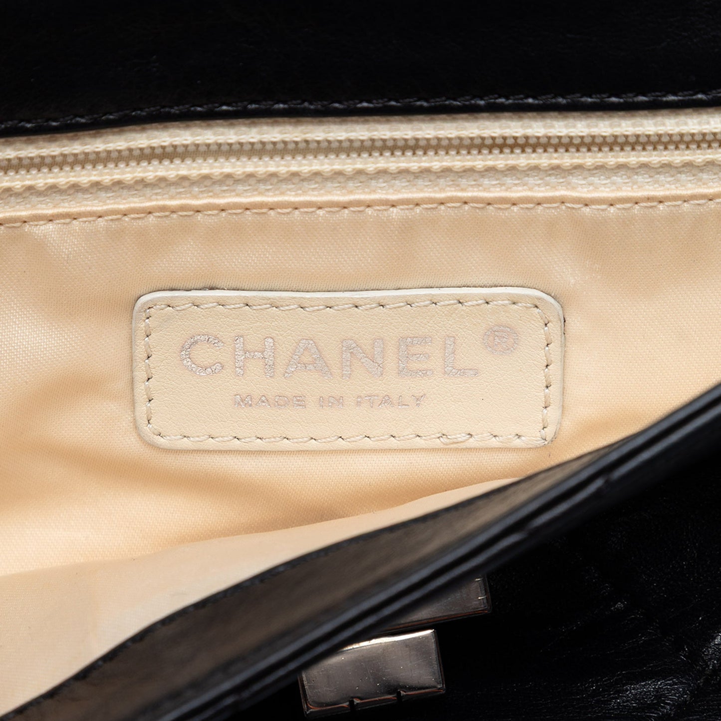 Chanel Quilted Lambskin Reissue East West Flap