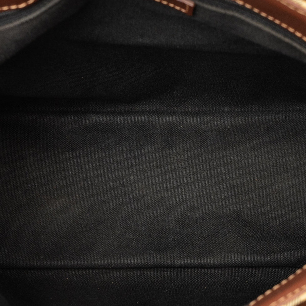 Burberry Haymarket Check Coated Canvas Tote