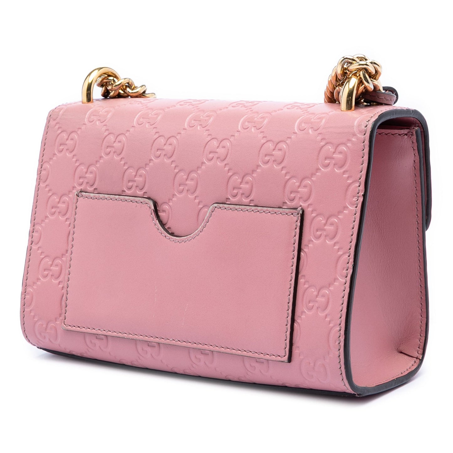 Gucci Small Guccissima Padlock Crossbody
