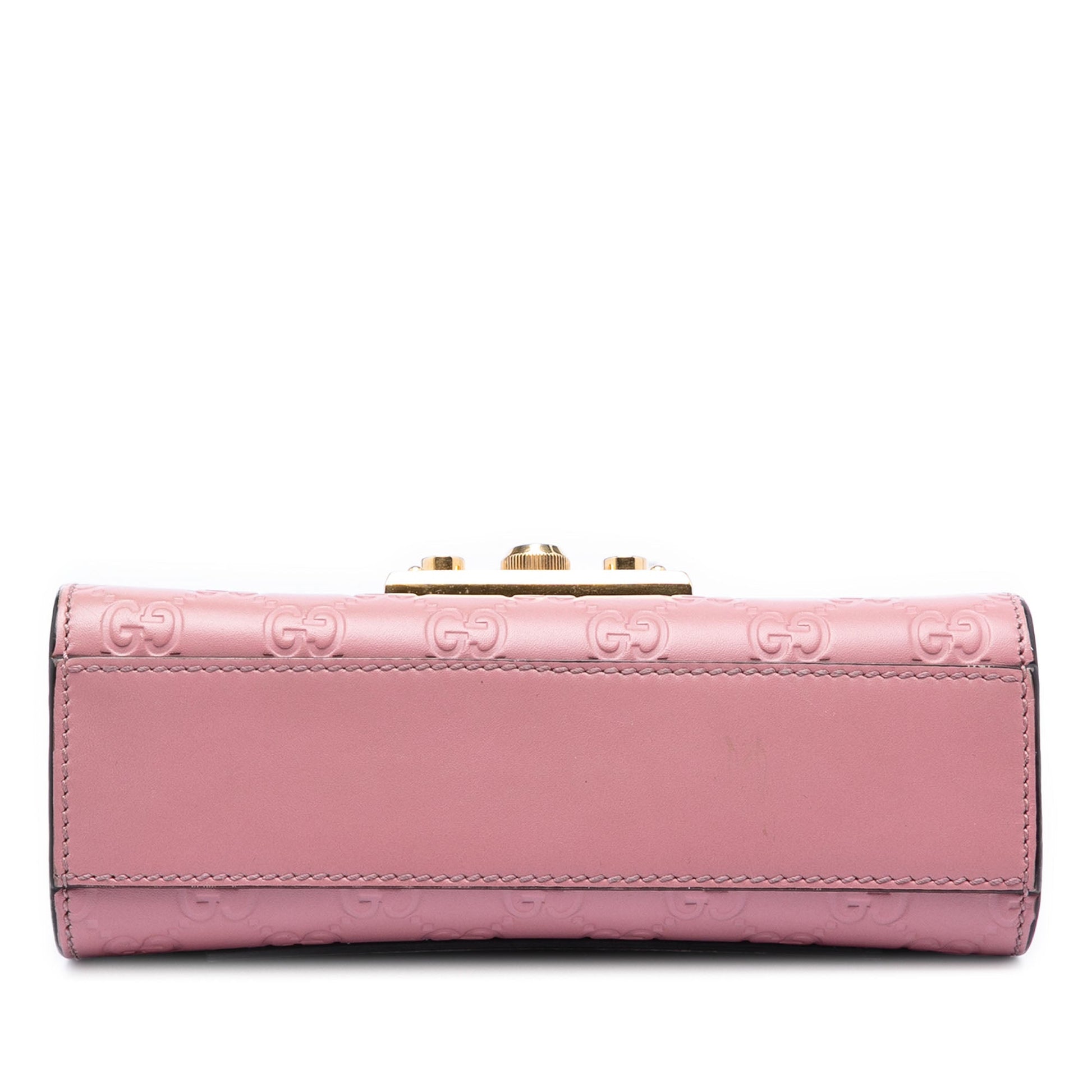 Gucci Small Guccissima Padlock Crossbody