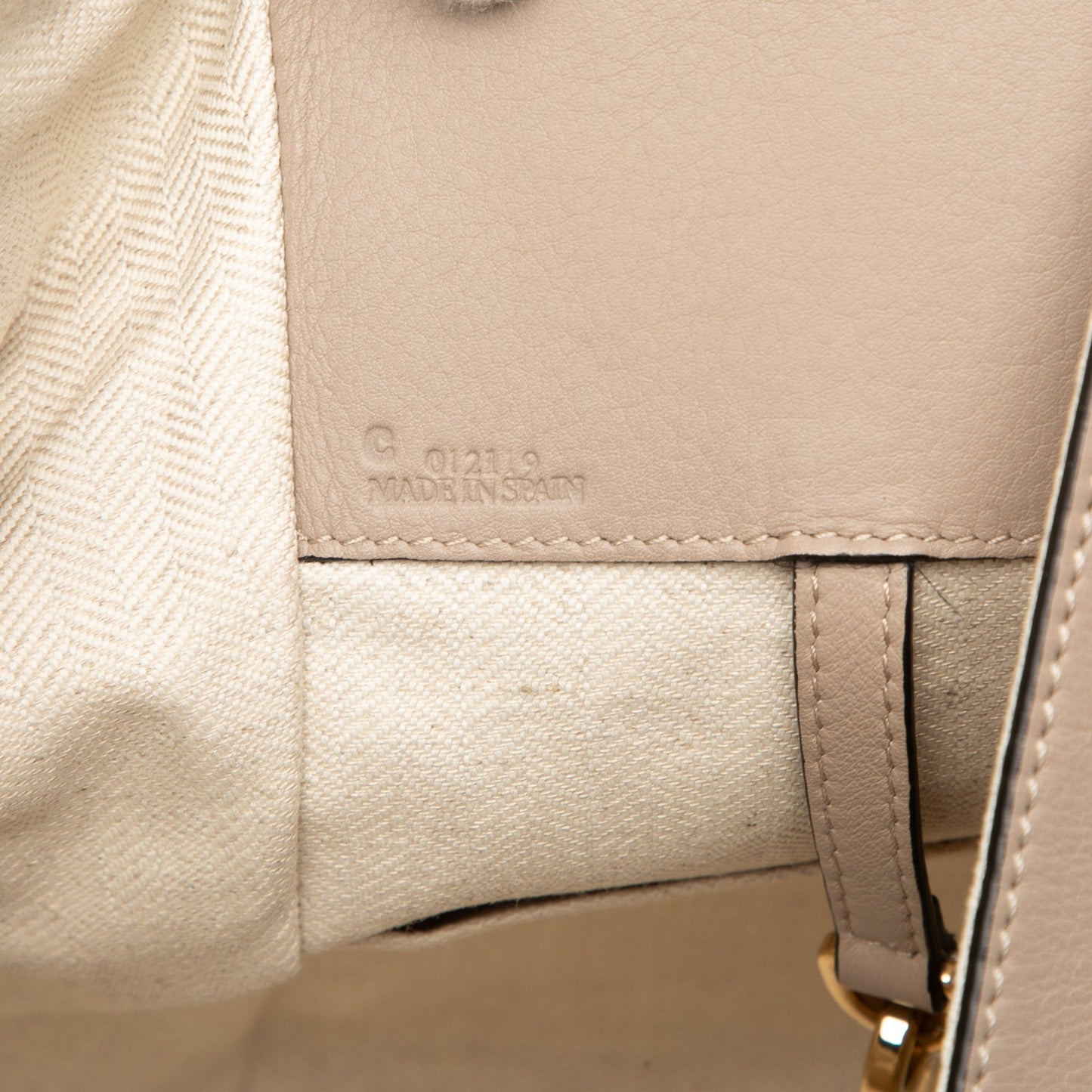 LOEWE Small Grained Calfskin Hammock Bag