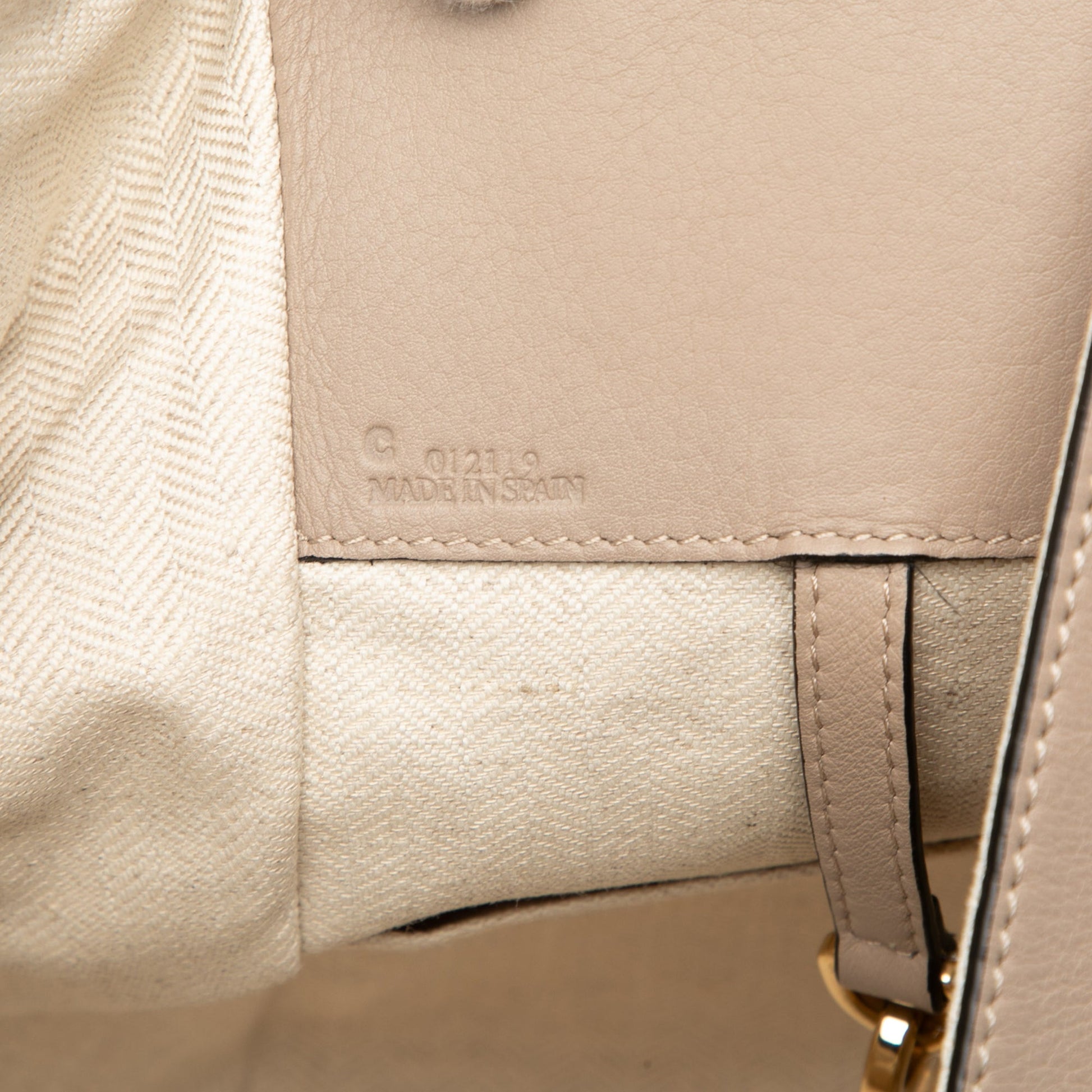 LOEWE Small Grained Calfskin Hammock Bag