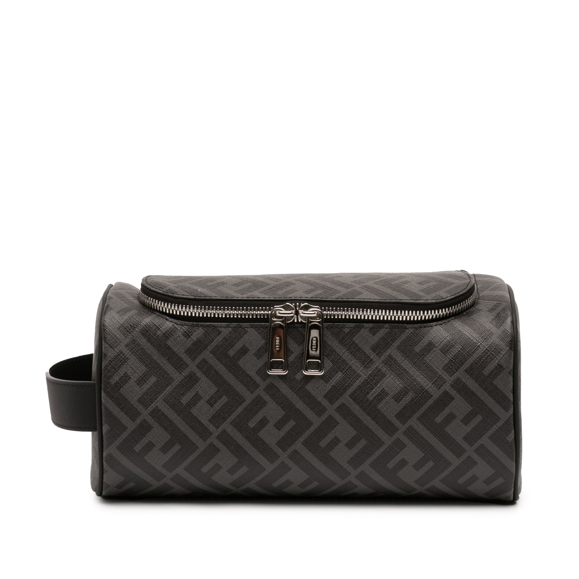 Fendi Zucca Coated Canvas FF Travel Essential Case