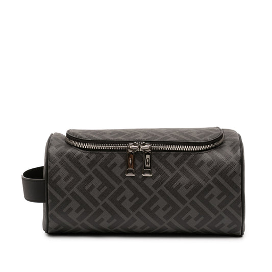 Fendi Zucca Coated Canvas FF Travel Essential Case