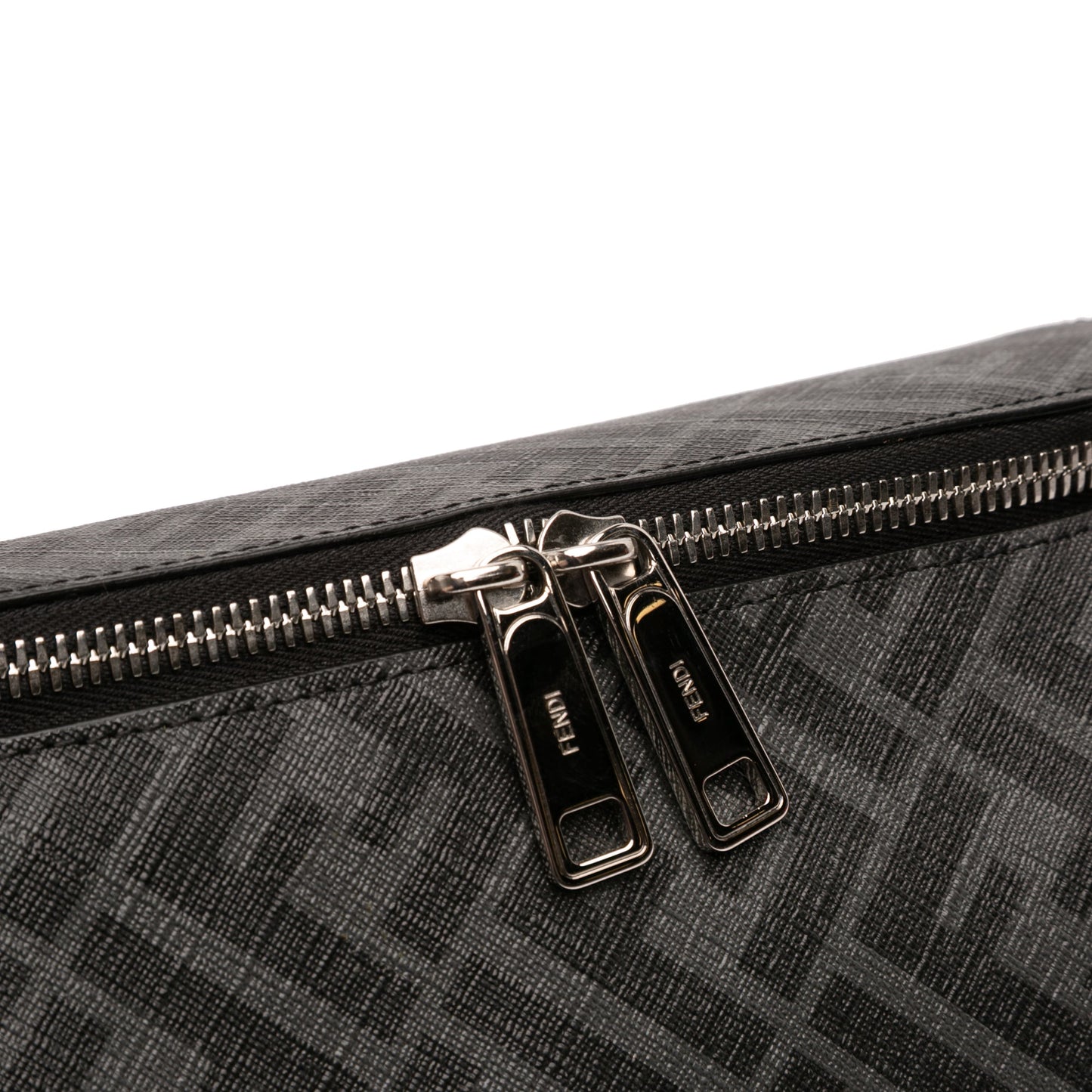 Fendi Zucca Coated Canvas FF Travel Essential Case