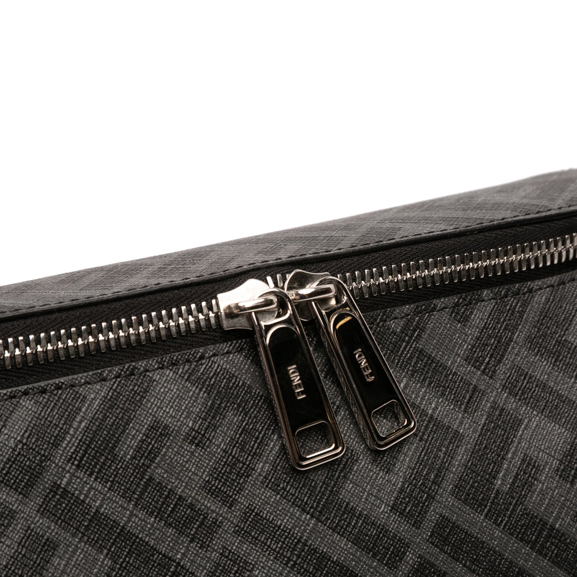 Fendi Zucca Coated Canvas FF Travel Essential Case