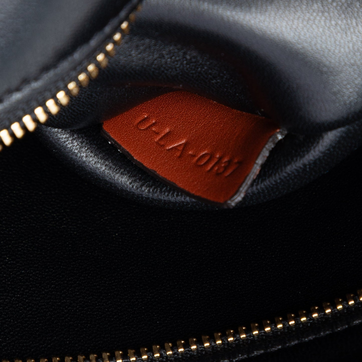 Celine Leather Tall Clasp Cabas Tote