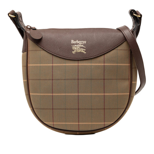 Burberry Vintage Check Canvas Crossbody
