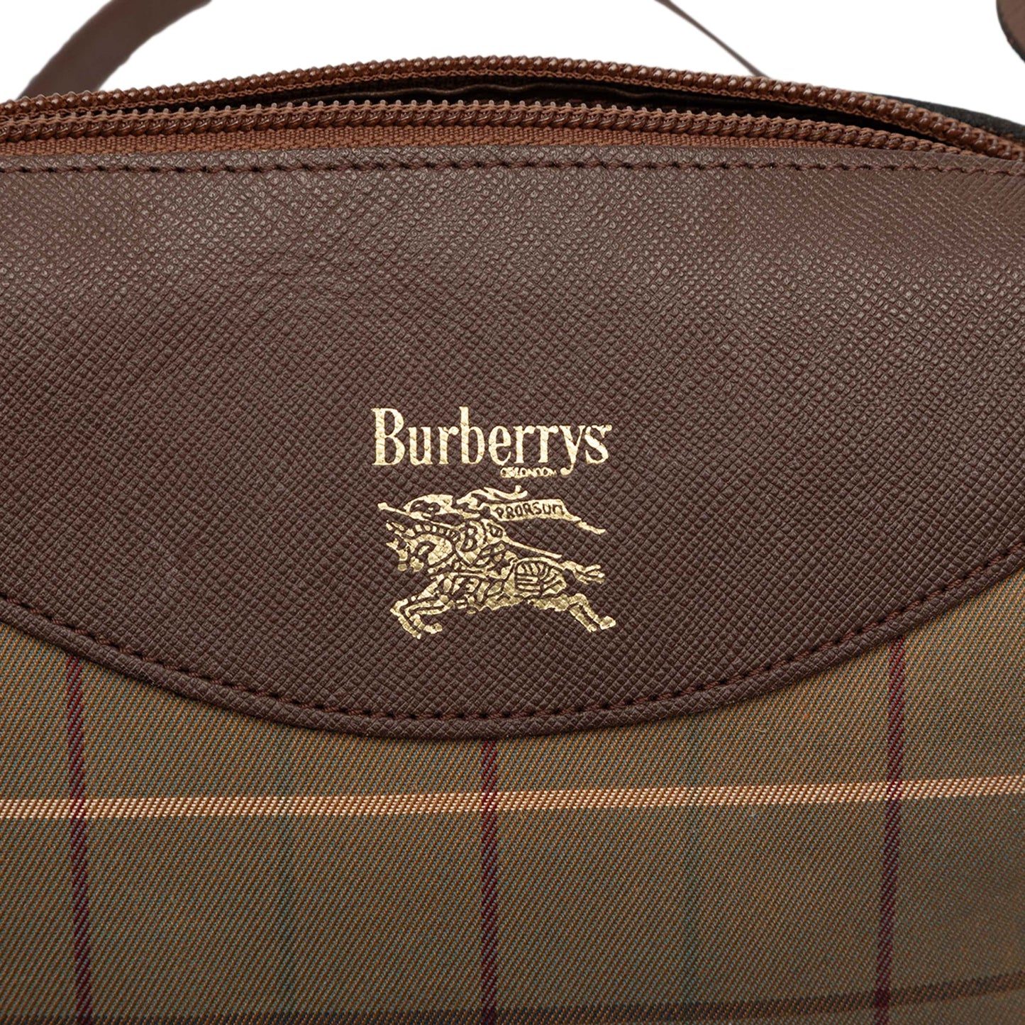 Burberry Vintage Check Canvas Crossbody