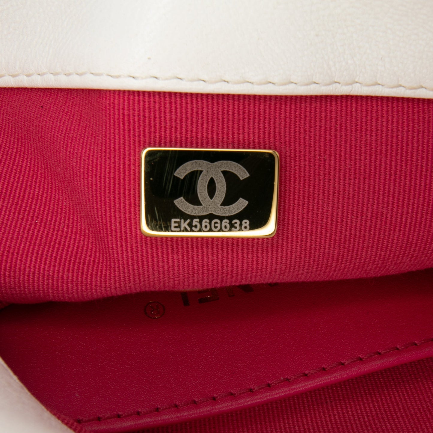 Chanel Mini Quilted Lambskin Acrylic Coco Love Flap