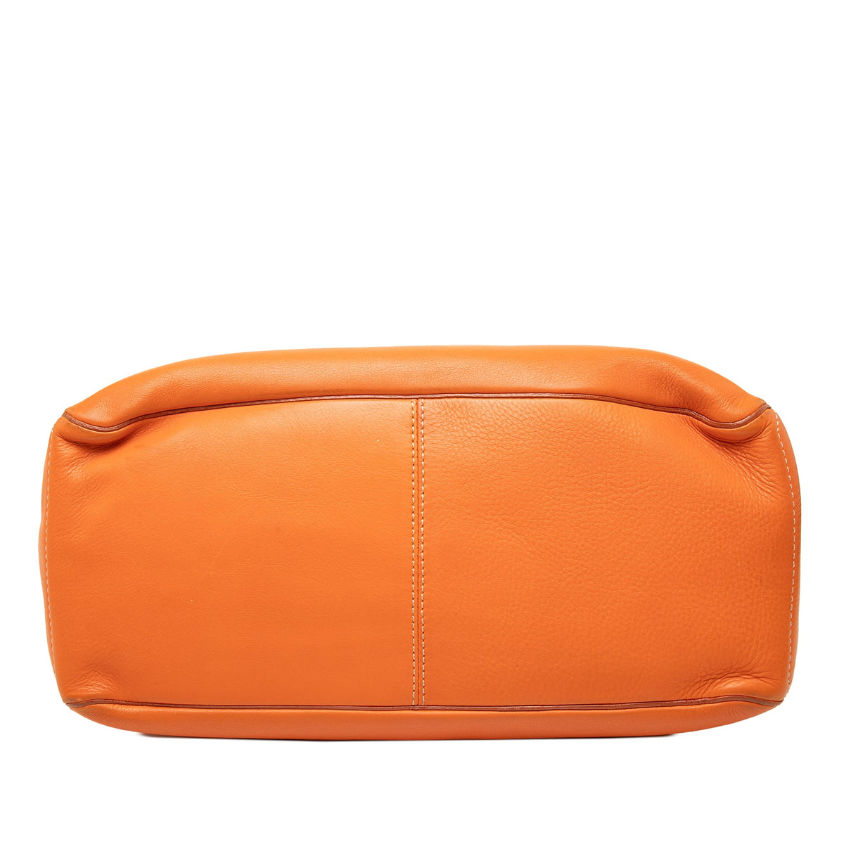 Celine Leather Boogie Handbag — Orange