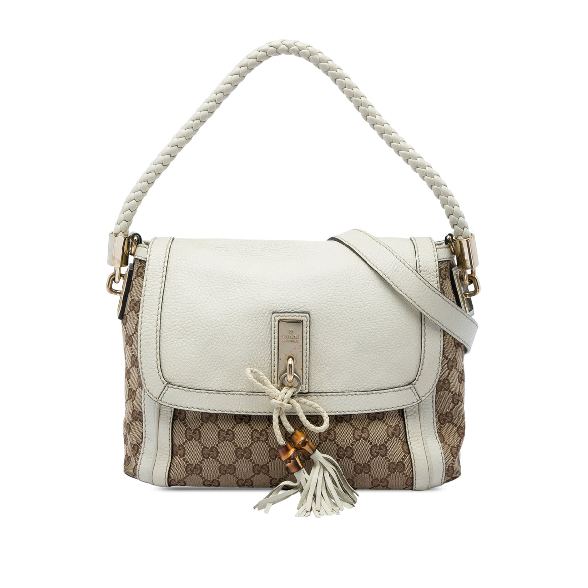 Gucci GG Canvas Bella Flap Satchel