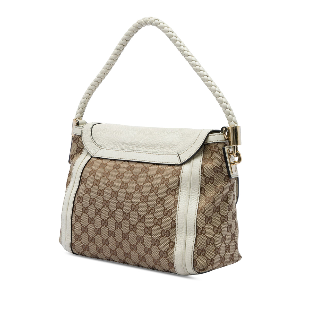 Gucci GG Canvas Bella Flap Satchel