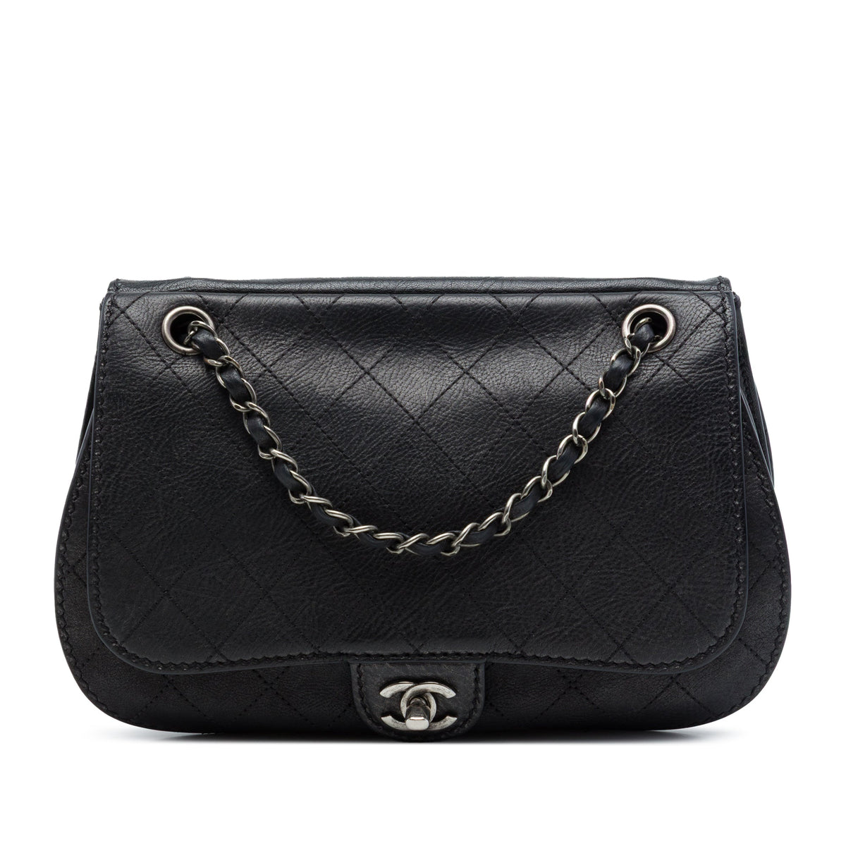 Chanel Quilted Calfskin Coco Twin Flap