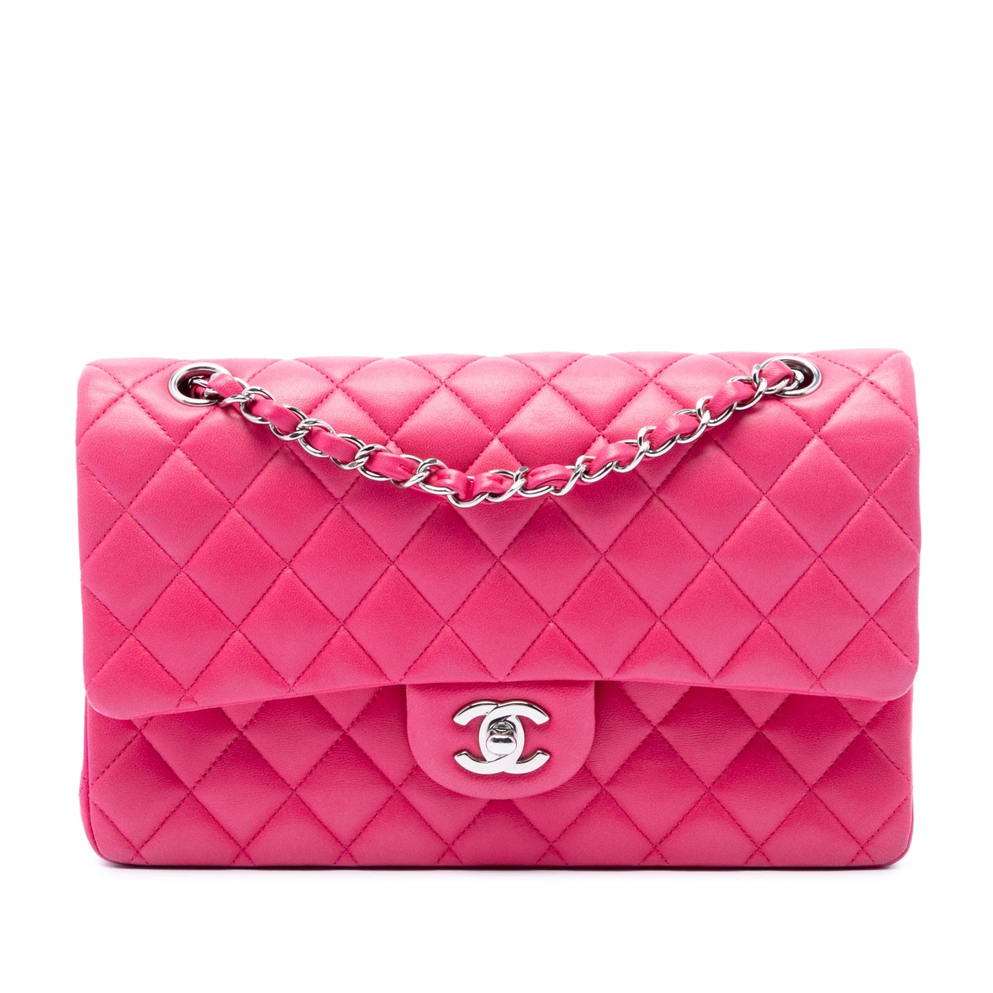 Chanel Medium Classic Lambskin Double Flap