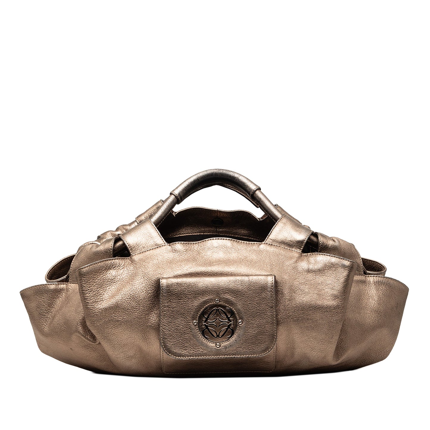LOEWE Metallic Nappa Anagram Aire
