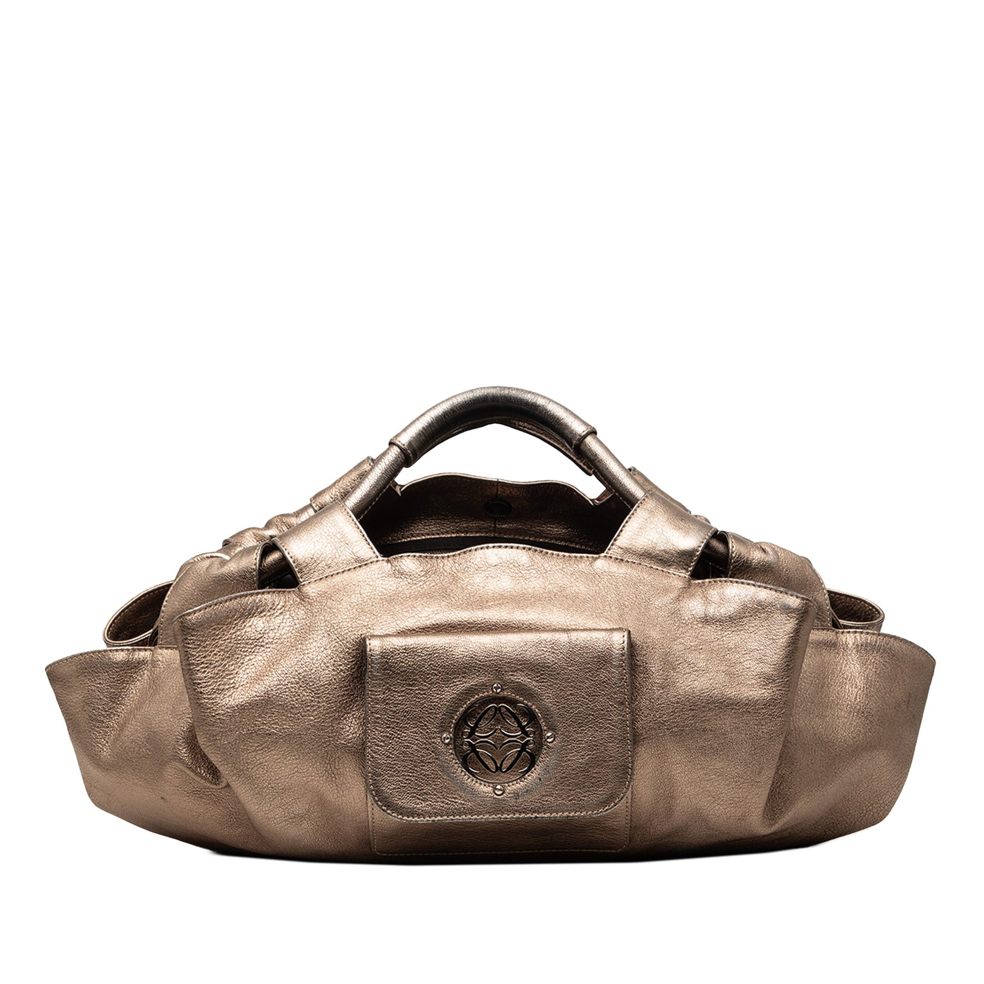 LOEWE Metallic Nappa Anagram Aire
