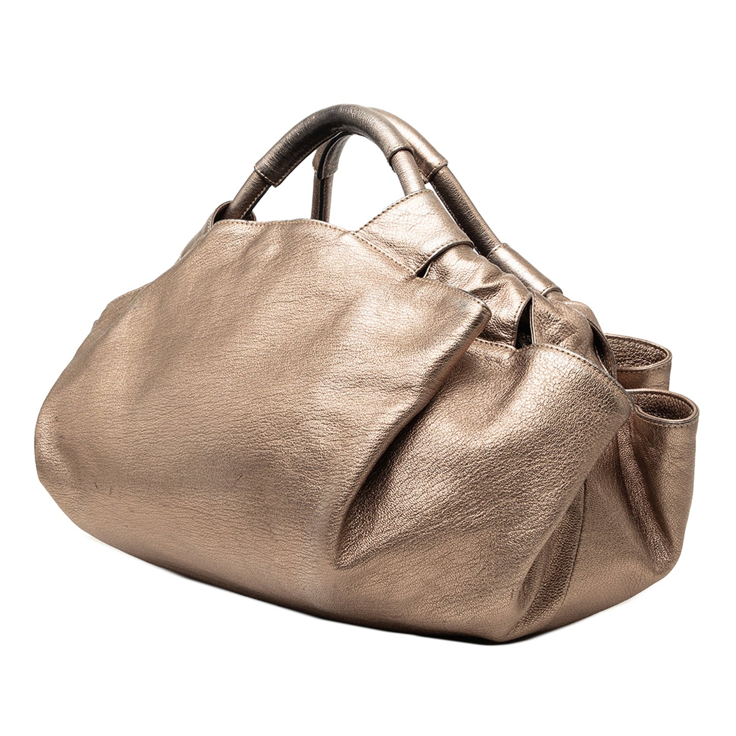 LOEWE Metallic Nappa Anagram Aire