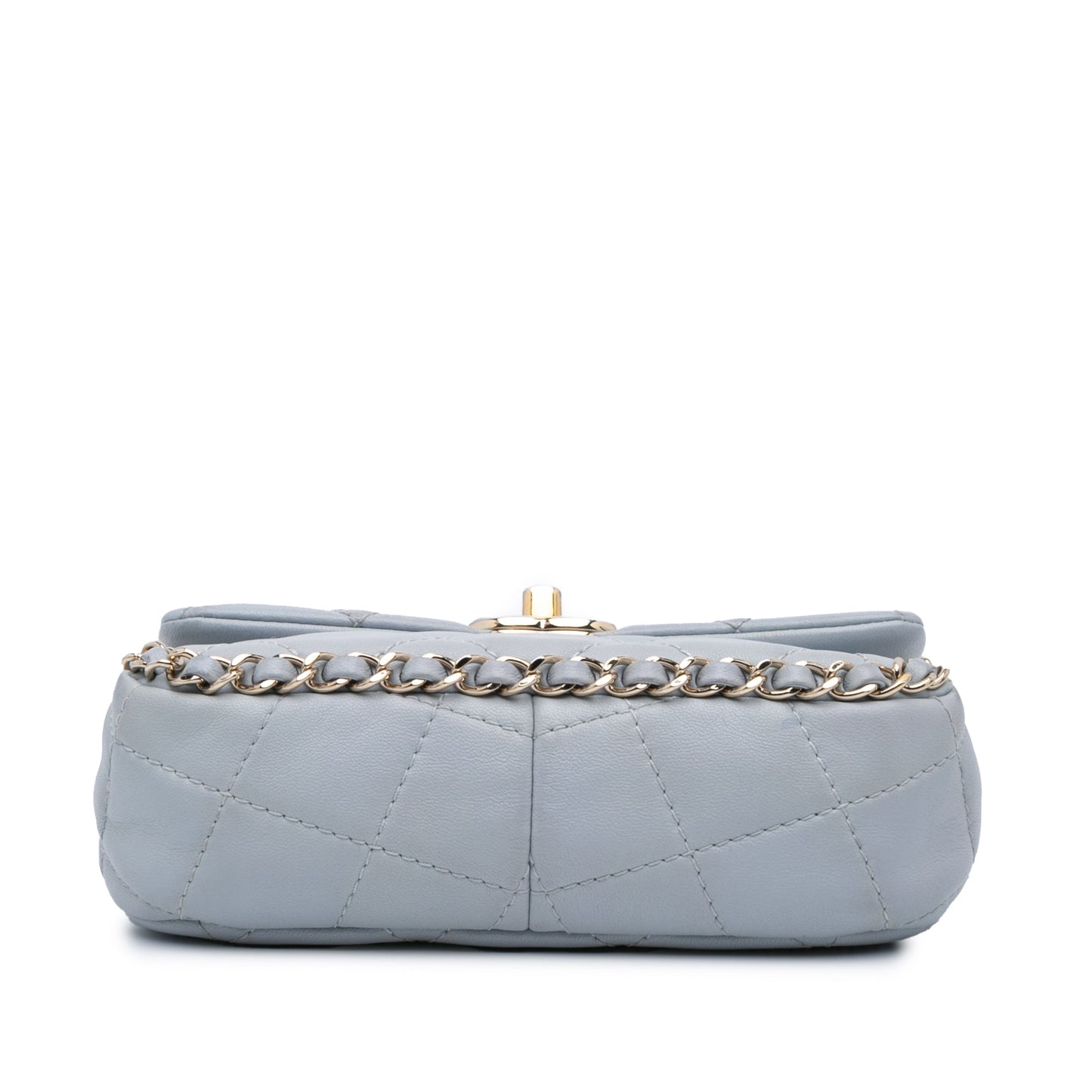Chanel Mini Calfskin Chain Around Flap