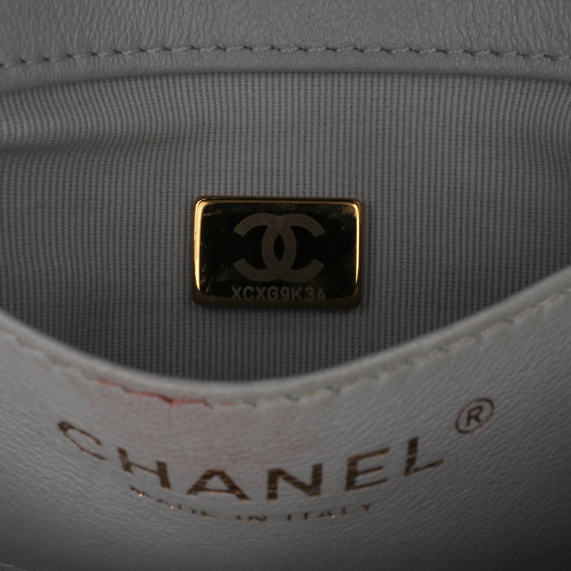 Chanel Mini Calfskin Chain Around Flap