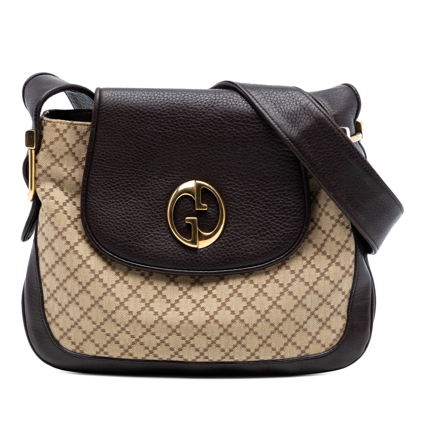 Diamante Canvas 1973 Shoulder Bag