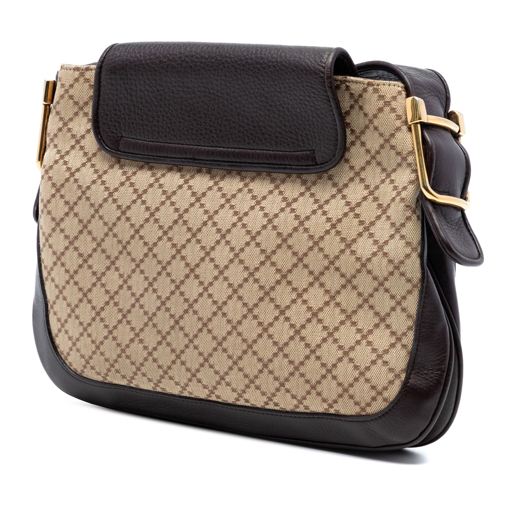 Diamante Canvas 1973 Shoulder Bag