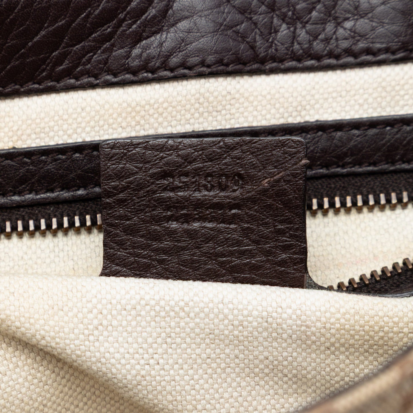 Diamante Canvas 1973 Shoulder Bag