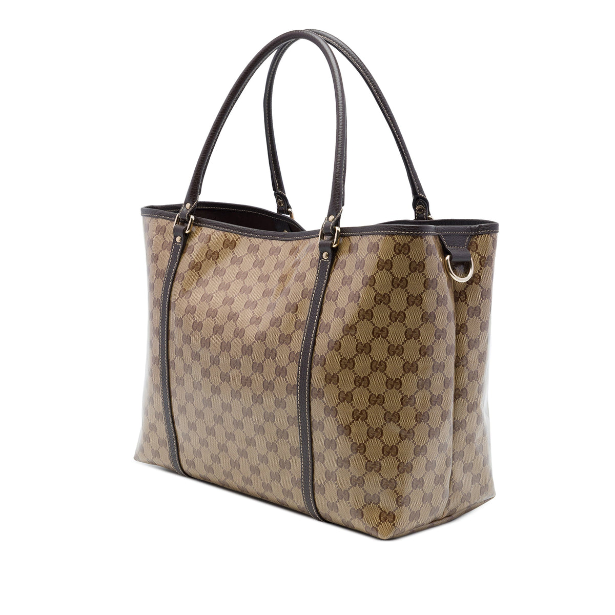 Gucci GG Crystal Joy Tote — Beige