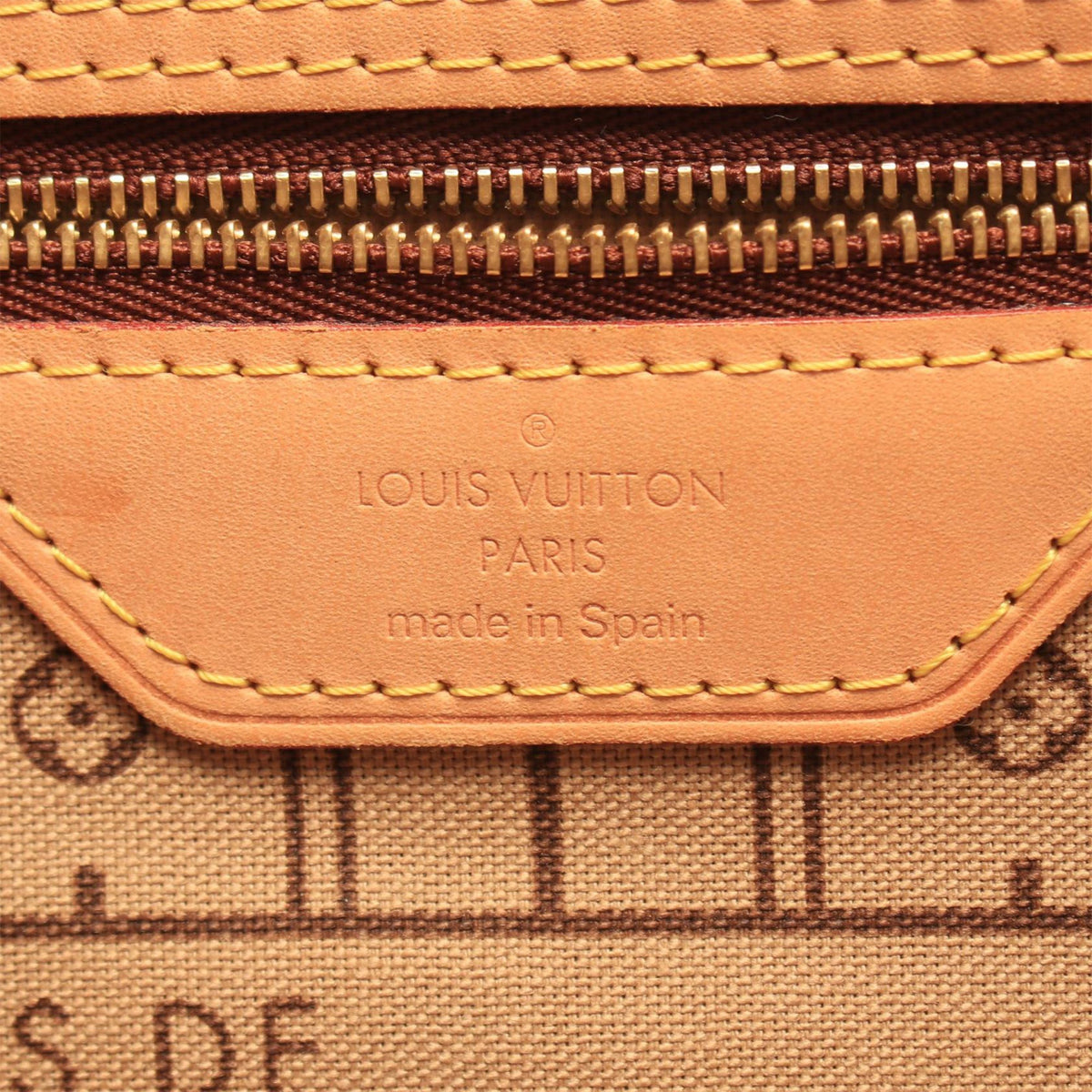 Louis Vuitton Monogram Neverfull MM — Brown
