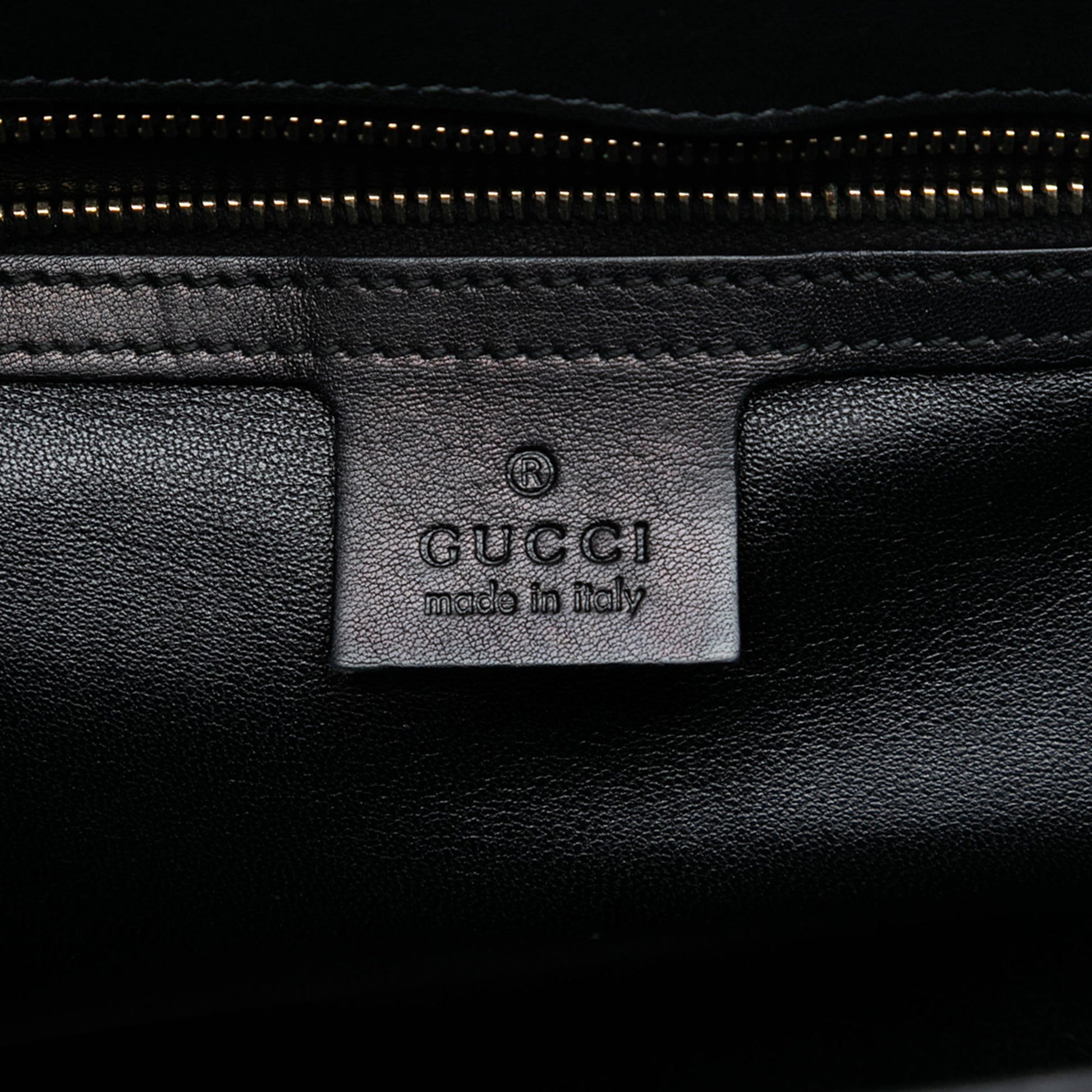 Gucci Large Leather Emily Shoulder Bag