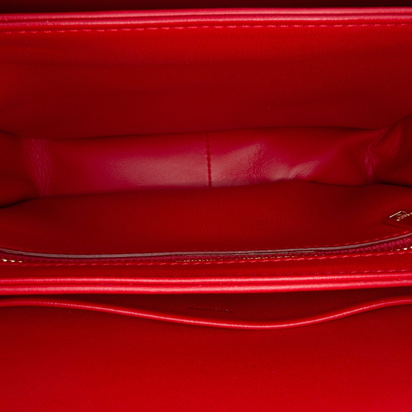Celine Teen Shiny Calfskin Triomphe Crossbody