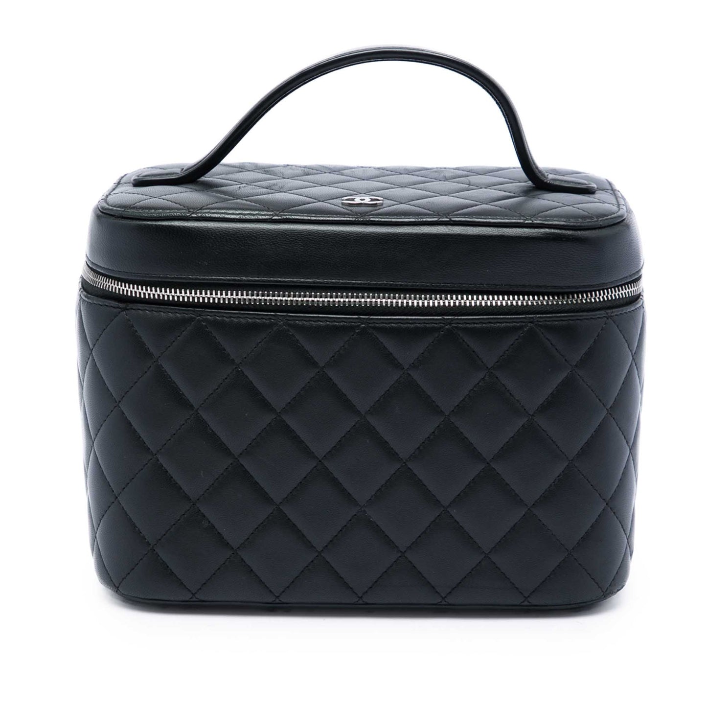Chanel CC Quilted Lambskin Vanity Bag