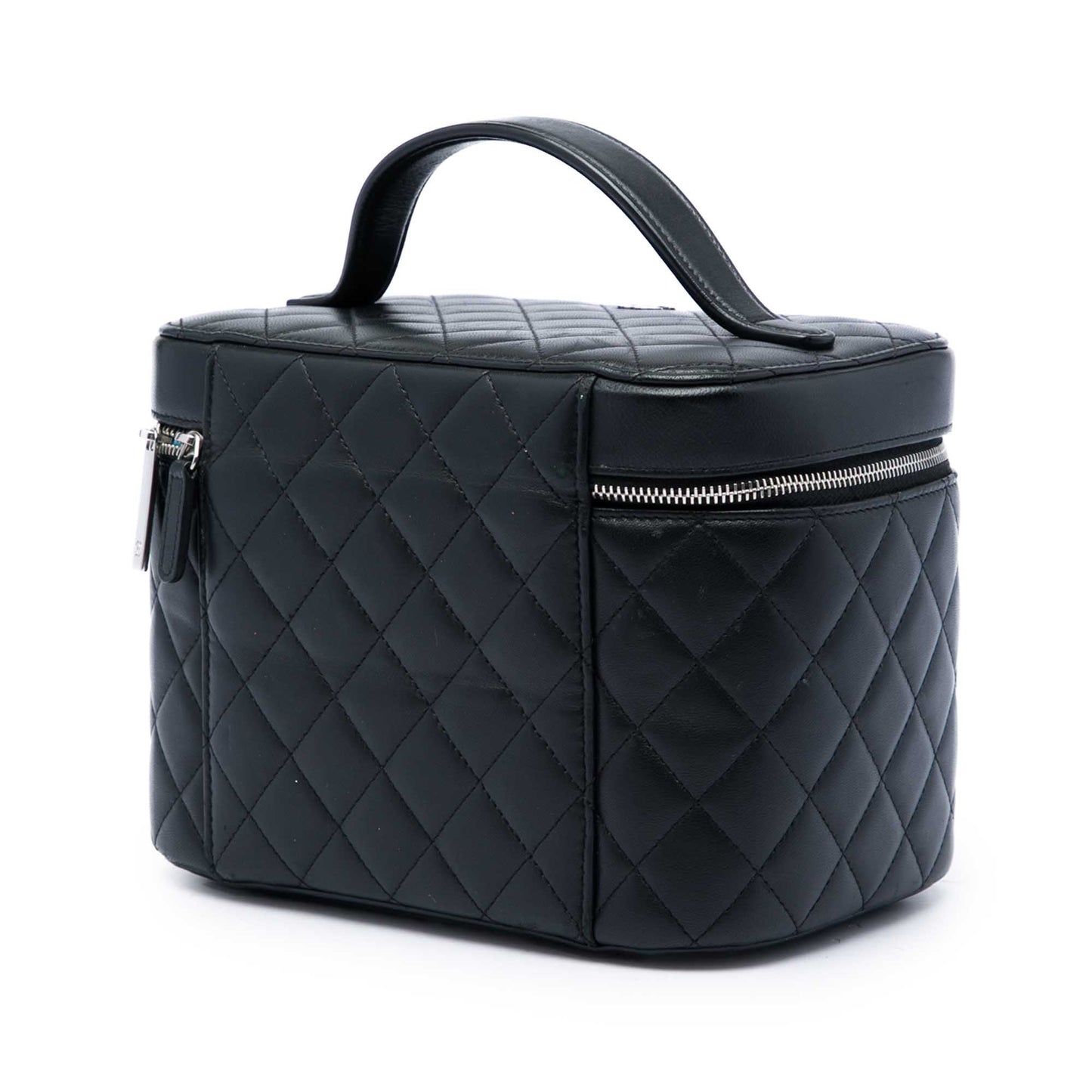Chanel CC Quilted Lambskin Vanity Bag
