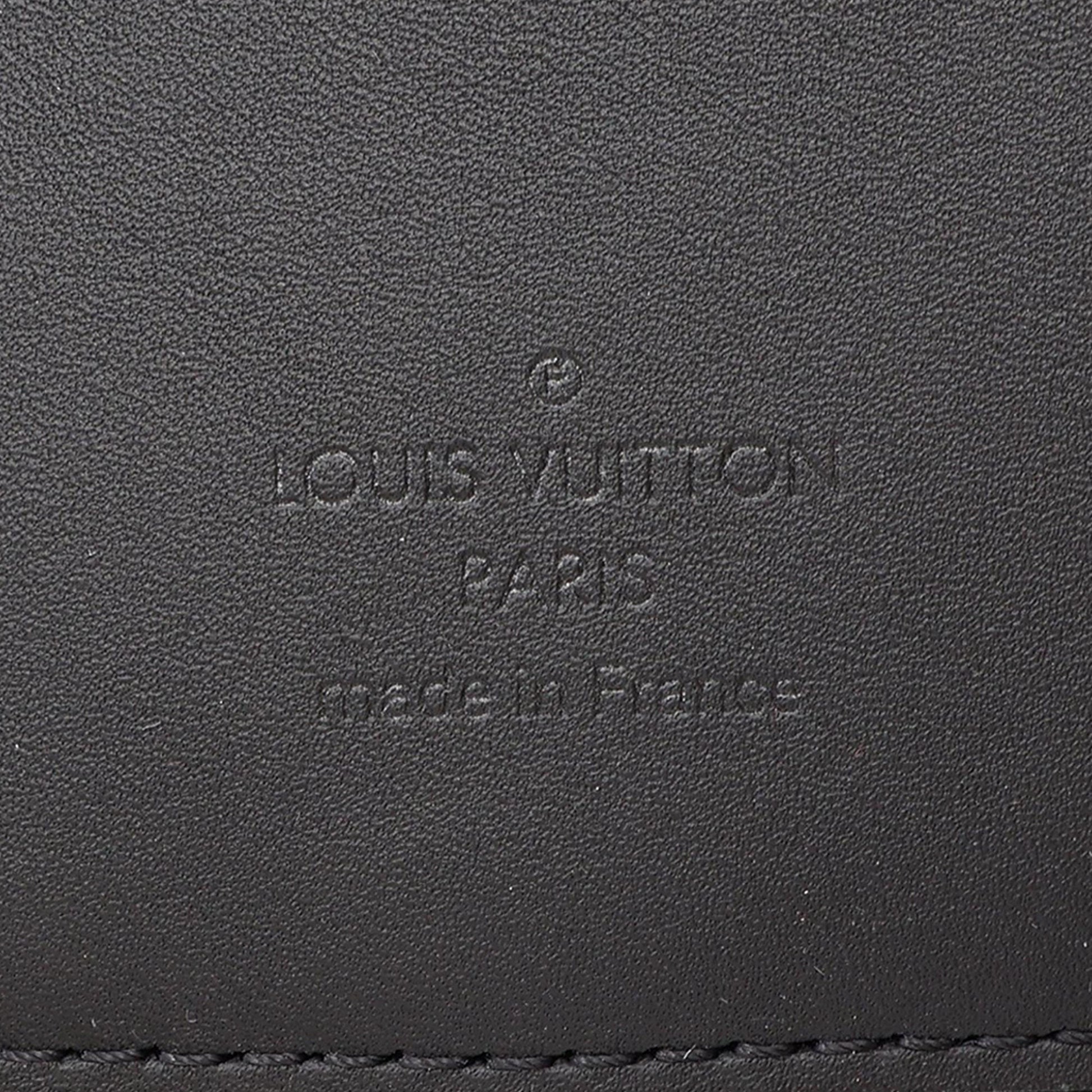 Louis Vuitton Nigo Giant Damier Ebene Tortoise Double Phone Pouch