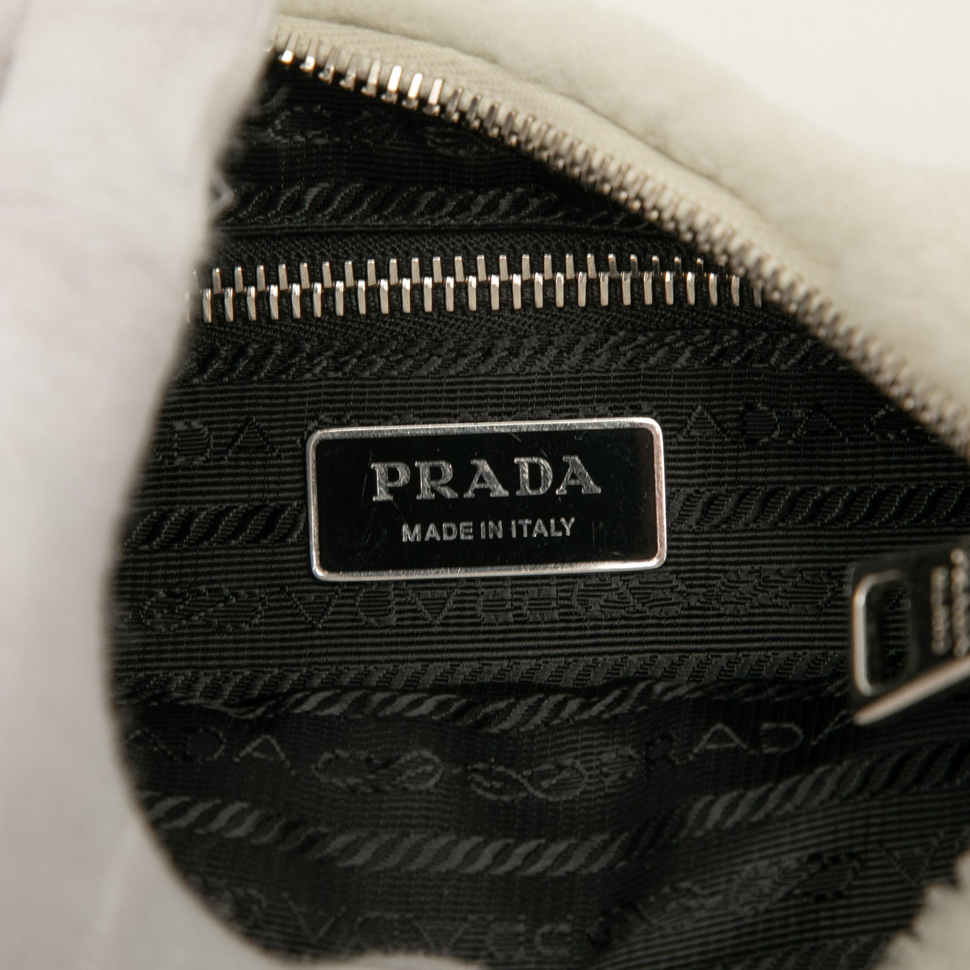 Prada Quilted Shearling Re Edition 2005 Crossbody